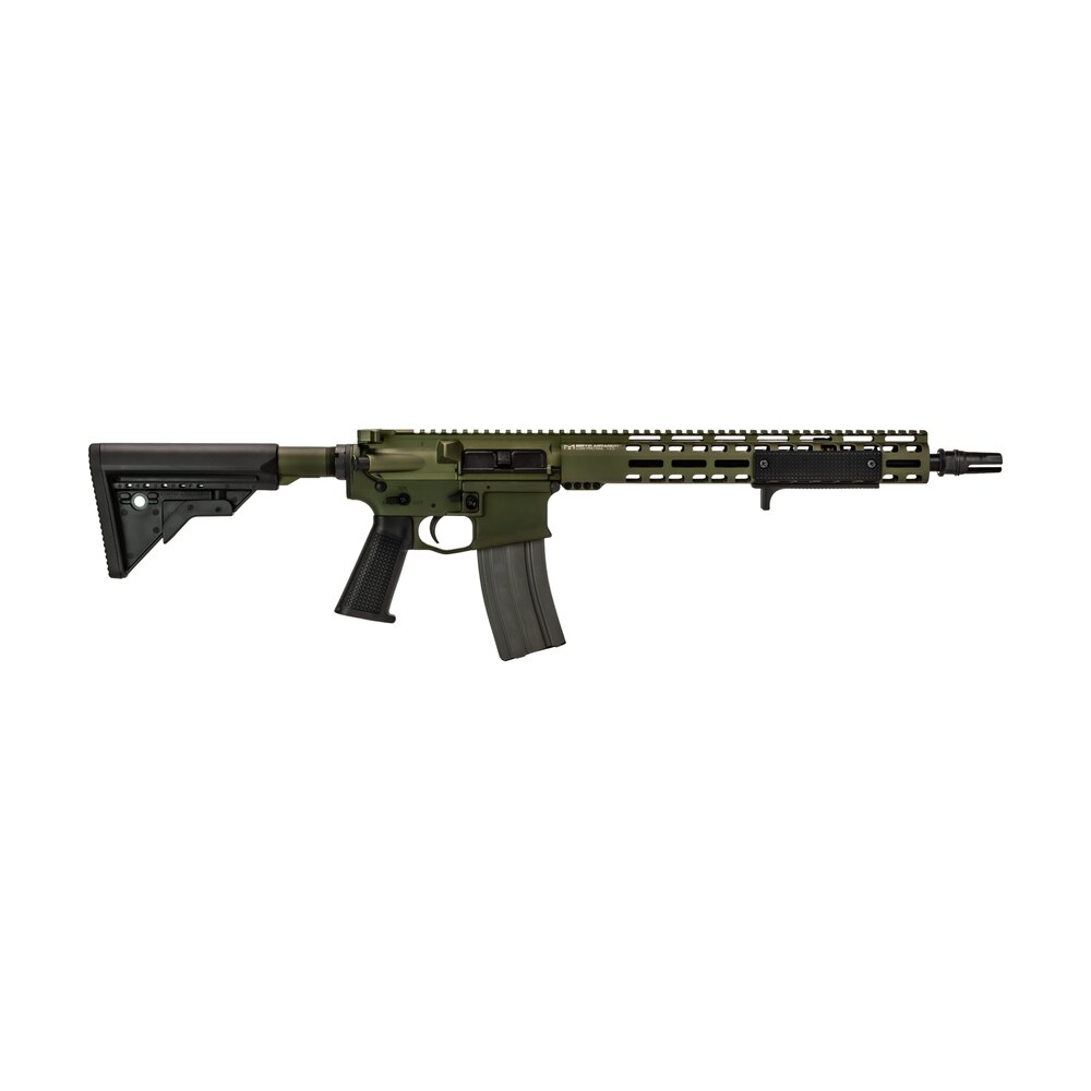 griffin armament mk2patrolwhg w mk2 patrol 223 wylde 30+1 14.50" black anodized barrel, warhawk green anodized aluminum receiver w/picatinny rail, m lok handguard, griffin extreme condition black poly Griffin Armament MK2PATROLWHG-W MK2 Patrol 223 Wylde 30+1 14.50" Black Anodized Sports South item 195671