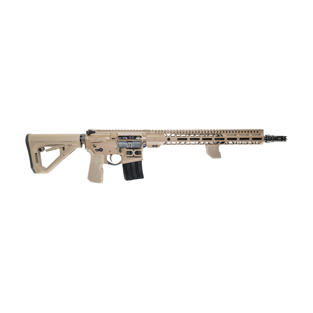 cnc firearms cncfxn6 faxon ff 15 limited edition 6mm arc 16" black nitride gunner barrel, flat dark earth cerakote aluminum receiver w/picatinny rail, m lok handguard, magpul dt flat dark earth polyme Cnc Firearms CNCFXN6 Faxon FF-15 Limited Edition 6mm ARC 16" Black Nitride Gunner Sports South item 195799
