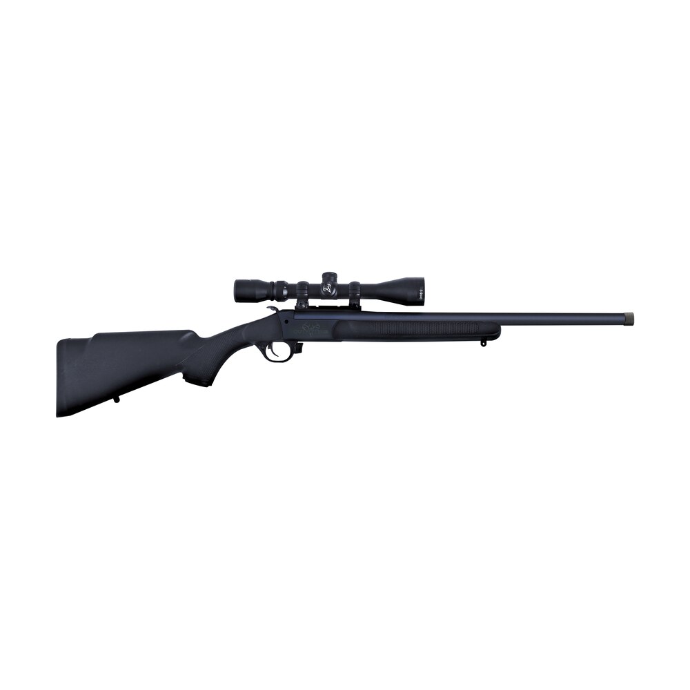 traditions cr5 450030 outfitter g3 w/scope 450 bushmaster 22" drilled & tapped receiver black synthetic stock 3 9x40mm duplex Traditions CR5-450030 Outfitter G3 Sports South item 195894