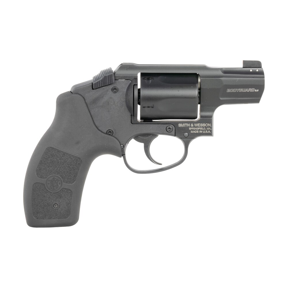 smith & wesson 14507 bodyguard 2.0 small 38 special +p 5 shot 1.88" black stainless steel barrel, black pvd cylinder, black aluminum alloy frame, black polymer grip, concealed hammer Smith & Wesson 14507 Bodyguard 2.0 Small 38 Special +P 5 Shot 1.88" Black Stainless Steel Sports South item 196452
