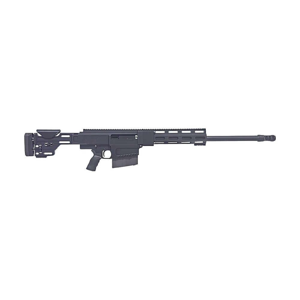 hm defense hm50b150bmgblk hm50 b1 50 bmg 10+1 26.25" match grade threaded barrel, black hardcoat anodize aluminum receiver w/picatinny rail, m lok handguard, picatinny rail forend, black adj cheekpiec HM Defense HM50B150BMGBLK HM50 B1 50 BMG 10+1 26.25" Match Grade Threaded Sports South item 196613