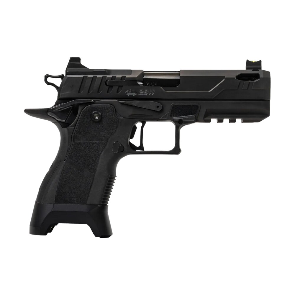 oa defense 2311 pro w/plus kit compact frame 9mm luger 17+1 4.25" black dlc black steel optic ready/serrated slide, black aluminum frame w/picatinny rail, black polymer grip, ambidextrous Oa Defense 2311 Pro w/Plus Kit Compact Frame 9mm Luger 17+1 4.25" Black DLC Black Steel Optic Sports South item 196943