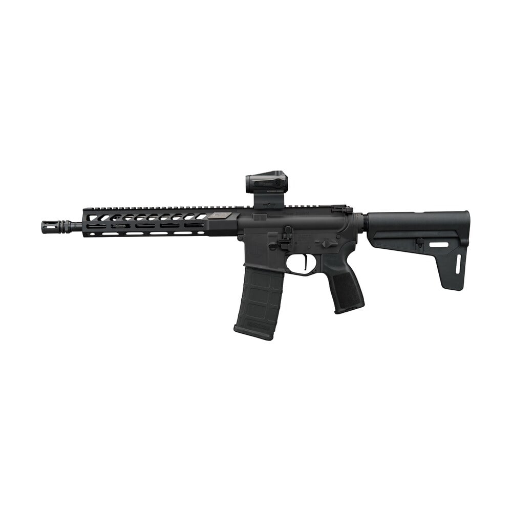 sig sauer rm400556n11bforge m400 forge 5.56 nato 30+1 11.50" black anodized alloy receiver w/picatinny rail, black polymer magpul bsl arm brace, black polymer grip, sig romeo msr gen ii red dot Sig Sauer RM400556N11BFORGE M400 Forge 5.56 NATO 30+1 11.50" Black Anodized Alloy Receiver Sports South item 196992