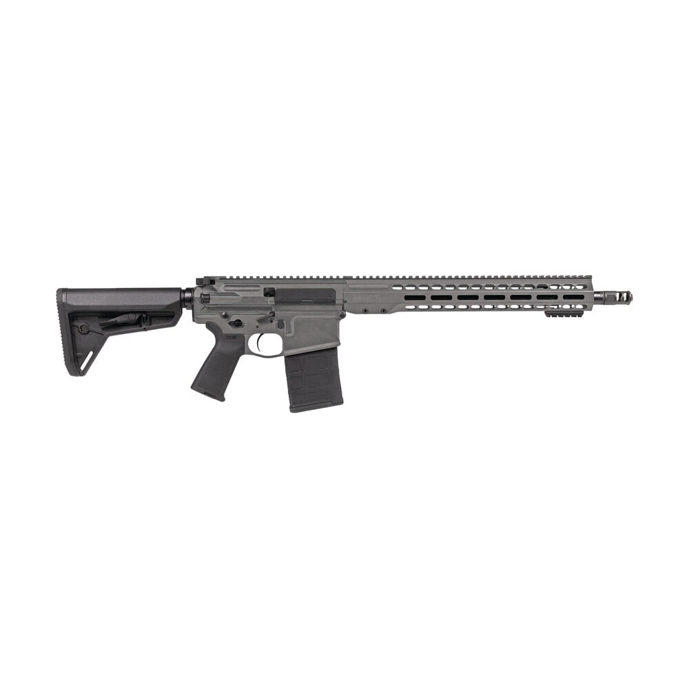 barrett 19453 rec10 dmr 308 win 20+1 16" black match grade threaded barrel, tungsten gray cerakote aluminum receiver w/picatinny rail, m lok handguard, magpul moe black polymer stock & grip, ambidextr Barrett 19453 REC10 DMR 308 Win 20+1 16" Black Match Grade Threaded Sports South item 197224
