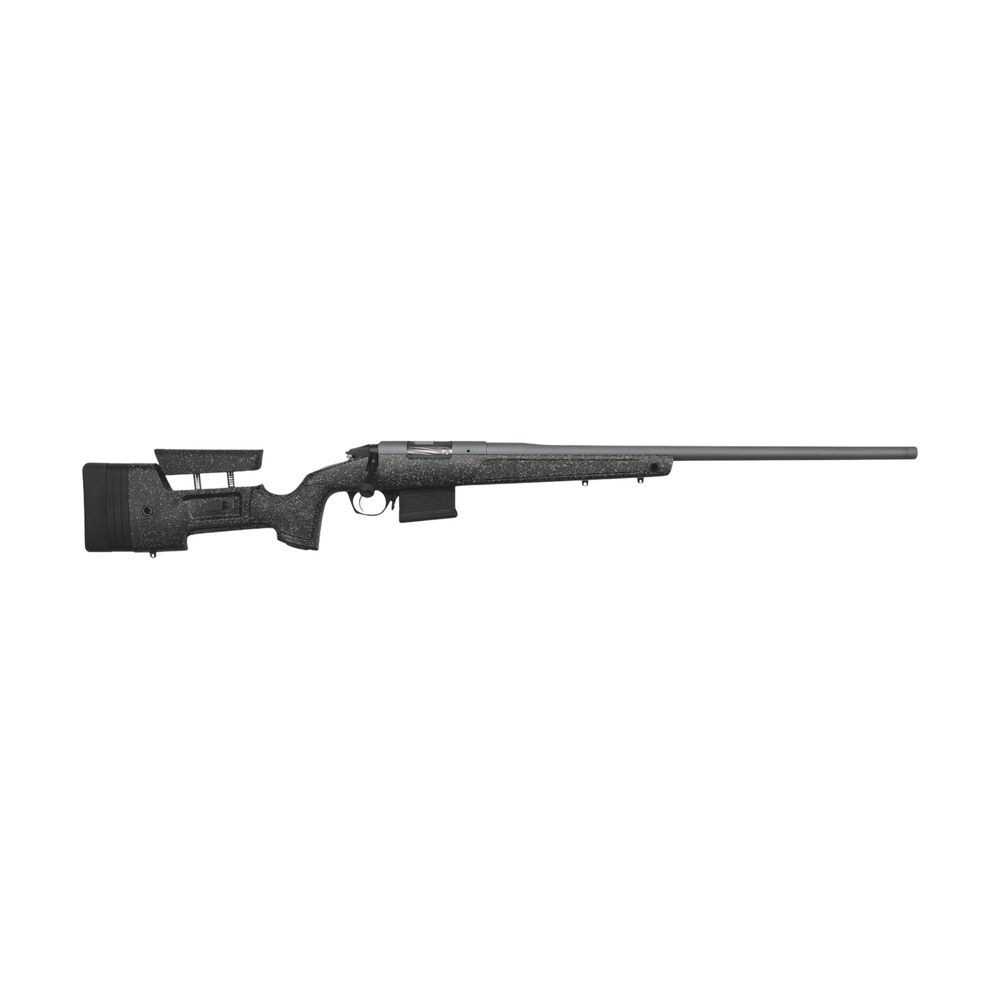 bergara rifles bpr20 25cm premier hmr pro 25 creedmoor 5+1 24" tactical gray cerakote threaded barrel, tactical gray cerakote drilled & tapped stainless steel receiver, mini chassis w/adj cheek & lop Bergara Rifles BPR20-25CM Premier HMR Pro 25 Creedmoor 5+1 24" Tactical Gray Cerakote Threaded Sports South item 197689