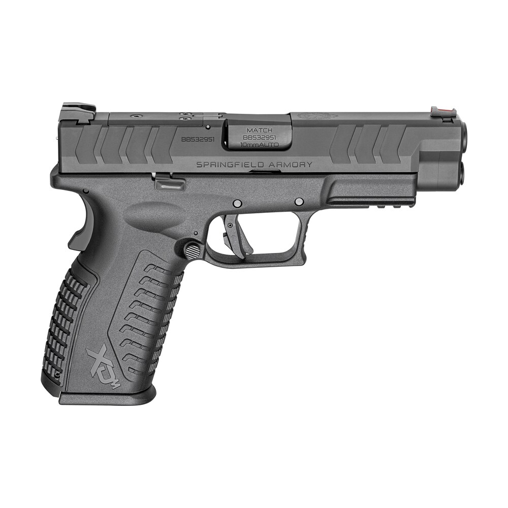 springfield armory xdme94510bhcosp15 xd m elite osp 10mm auto 15+1 4.50" black melonite black steel match grade barrel & optic ready/serrated slide, black polymer frame w/picatinny rail, black polymer Springfield Armory XDME94510BHCOSP15 XD-M Elite OSP 10mm Auto 15+1 4.50" Black Melonite Black Sports South item 197719