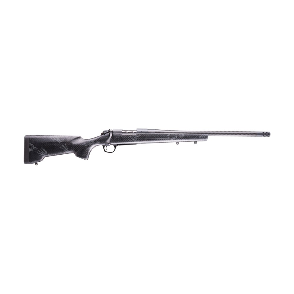 bergara rifles b14s1201cfsp b 14 cima cf 308 win 4+1 16" carbon fiber cure threaded barrel, sniper gray cerakote steel drilled & tapped receiver, carbon fiber w/black & gray sponge accents rtm sporter Bergara Rifles B14S1201CFSP B-14 Cima CF 308 Win 4+1 16" Carbon Fiber CURE Threaded Sports South item 197726