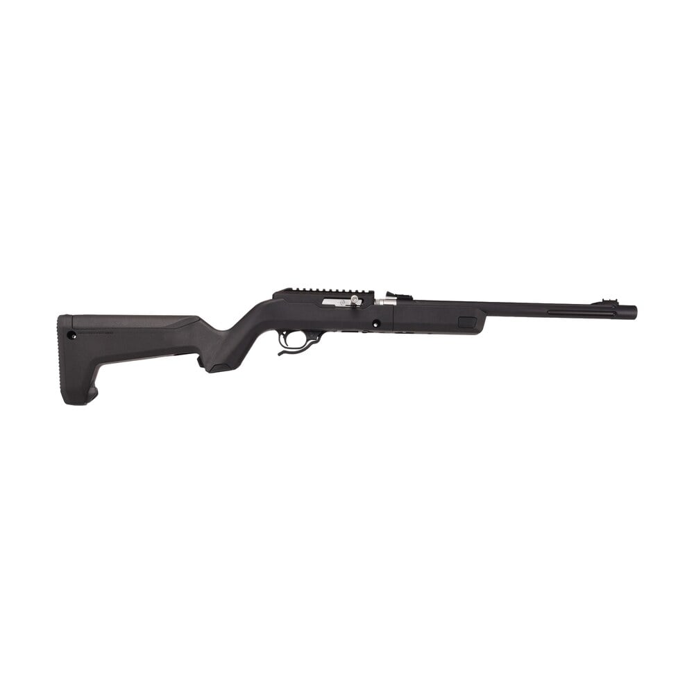tactical solutions atd2mbbbblk x ring takedown 22 lr 10+1 16.50" matte black threaded barrel, matte black aluminum receiver w/picatinny rail, black magpul x 22 backpacker synthetic stock Tactical Solutions ATD2MBBBBLK X-Ring Takedown 22 LR 10+1 16.50" Matte Black Threaded Sports South item 198033