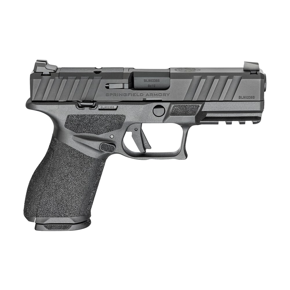 springfield armory eca9409blc echelon alpha 40.c 9mm luger 10+1 4" black melonite barrel & optic ready/serrated slide, black polymer frame w/picatinny rail adaptive texture grip Springfield Armory ECA9409BLC Echelon Alpha 40.C 9mm Luger 10+1 4" Black Melonite Barrel & Sports South item 198416