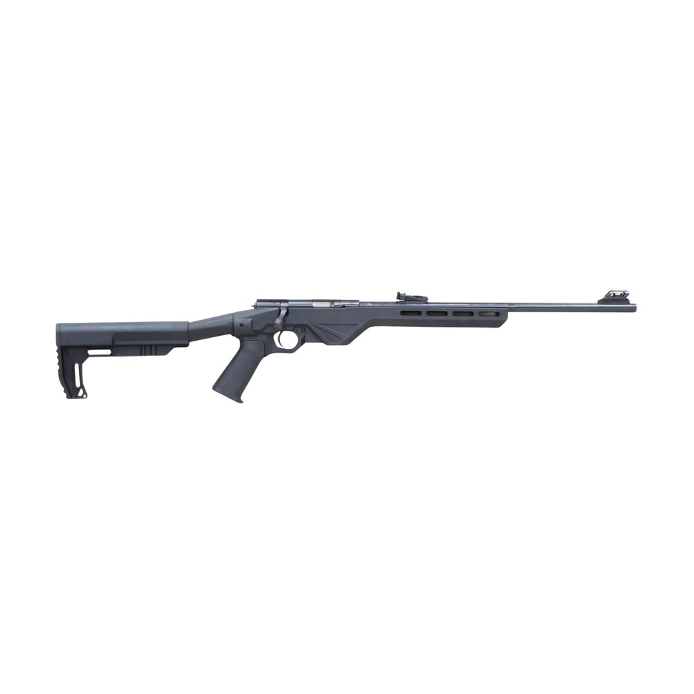 citadel cit22lrbltbnt trakr 22 lr 5+1 18" matte black chrome barrel & drilled & tapped receiver, black tactical synthetic stock, black polymer grip Citadel CIT22LRBLTBNT Trakr 22 LR 5+1 18" Matte Black Chrome Barrel & Drilled & Tapped Sports South item 198470