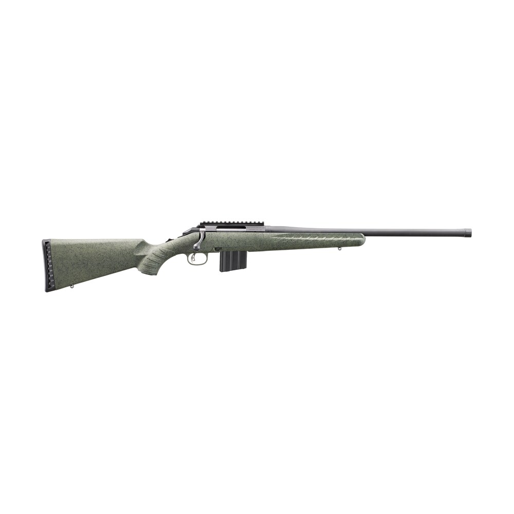 glenfield 52009 model a full size 400 legend 5+1 20" matte black threaded barrel, matte black alloy steel receiver w/picatinny rail, moss green splatter fixed synthetic stock, right hand Glenfield 52009 Model A Full Size 400 Legend 5+1 20" Matte Black Threaded Sports South item 198565