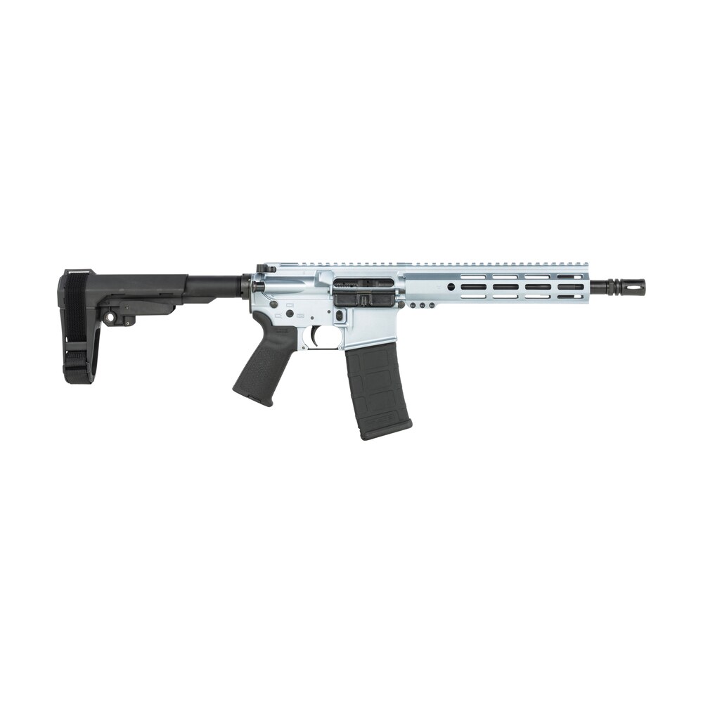 shark coast tactical scc07114agc p arctic gun candy 5.56 nato 30+1 10.50" black nitride threaded barrel, aluminum receiver w/picatinny rail, m lok handguard, sb tactical sba3 brace, polymer grip Shark Coast Tactical SCC07114AGC-P Arctic Gun Candy 5.56 NATO 30+1 10.50" Black Nitride Sports South item 198594