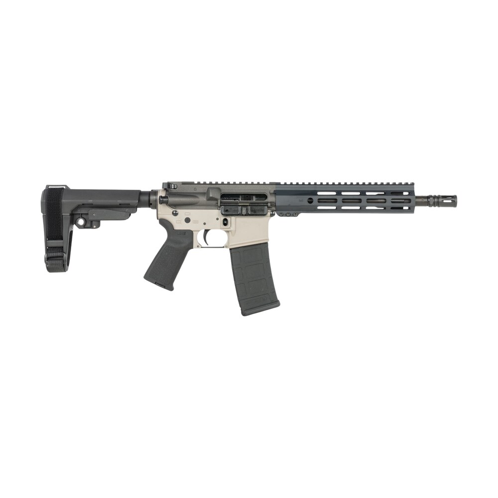 shark coast tactical scc07213max p maxim 5.56 nato 30+1 10.50" black nitride threaded barrel, aluminum receiver w/picatinny rail, m lok handguard, polymer sb tactical sba3 brace, polymer grip Shark Coast Tactical SCC07213MAX-P Maxim 5.56 NATO 30+1 10.50" Black Nitride Threaded Sports South item 198599