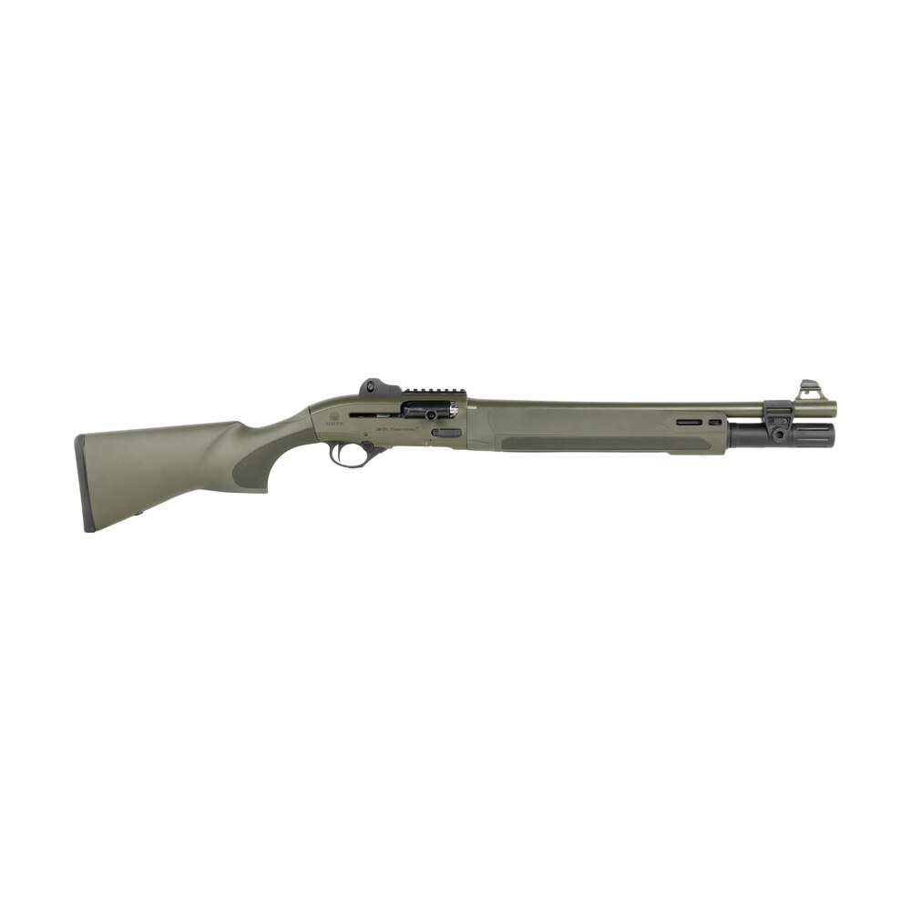 beretta usa spec0809a 1301 mod2 tactical 12 gauge semi auto 3" 7+1 18.50" od green steel barrel, od green cerakote picatinny rail receiver, m lok handguards, od green fixed synthetic stock, blemished Beretta USA SPEC0809A 1301 Mod2 Tactical 12 Gauge Semi-Auto 3" 7+1 18.50" OD Green Steel Sports South item 198879