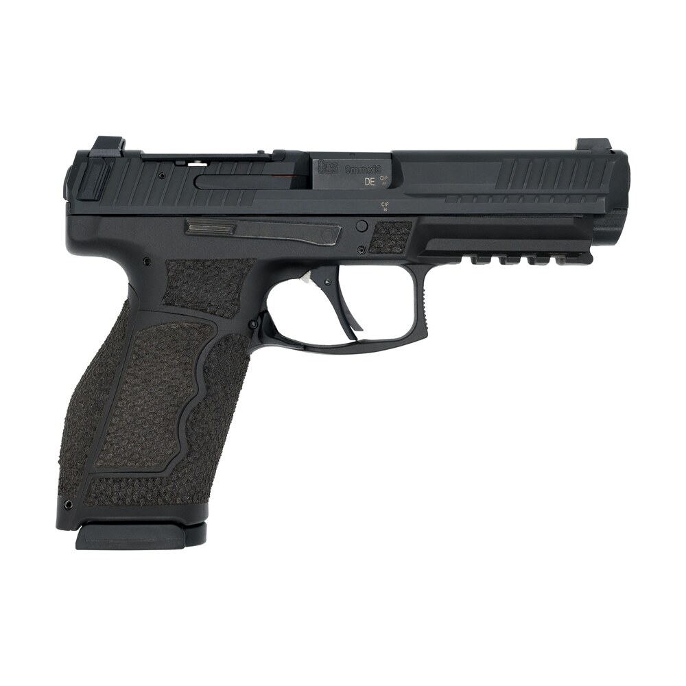 langdon tactical tech vp9a1fhprdmwc hk vp9a1f full size frame 9mm luger 17+1 4.53" black nitride polygonal rifled barrel, black nitride optic ready/serrated slide, black polymer frame w/picatinny rai Langdon Tactical Tech VP9A1FHPRDMWC HK VP9A1F Full Size Frame 9mm Luger 17+1 4.53" Black Sports South item 198881