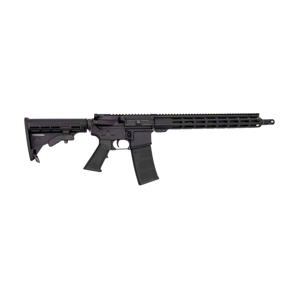 andro corp industries 30016bb aci 15 bravo 300 blackout 30+1 16" black nitride threaded barrel, black anodized aluminum receiver w/picatinny rail, m lok handguard, m4 black polymer stock, black a2 gri Andro Corp Industries 30016BB ACI-15 Bravo 300 Blackout 30+1 16" Black Nitride Threaded Sports South item 199061