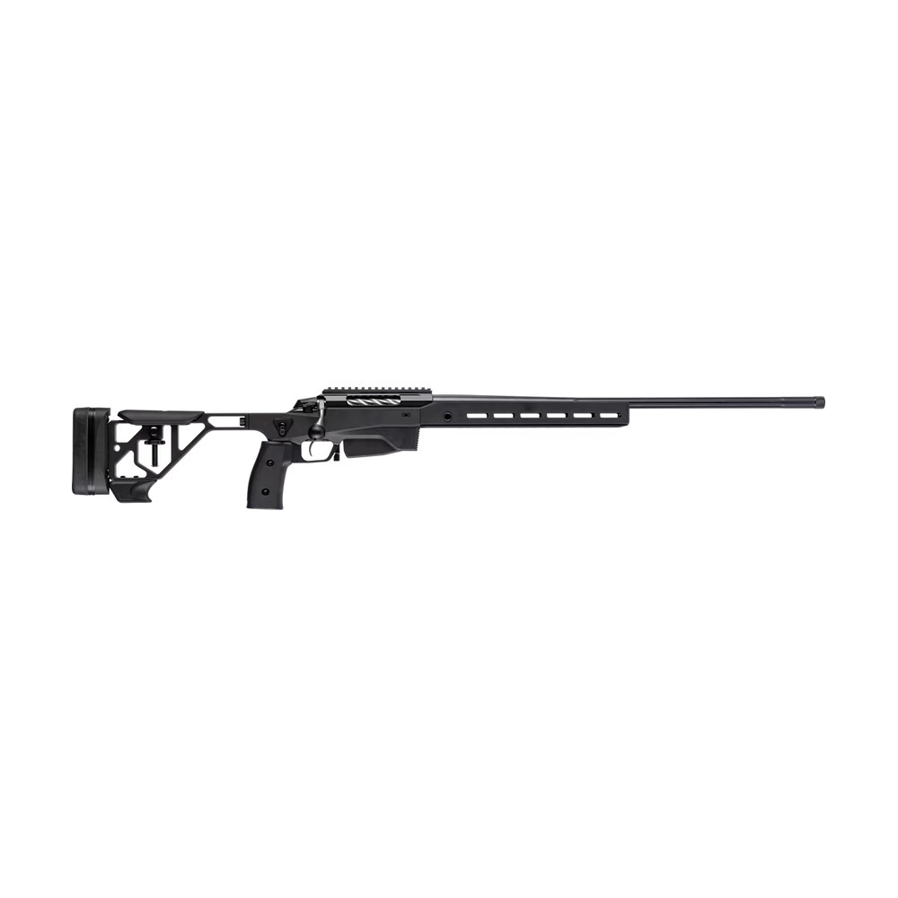 tikka jrtxatb32426 t3x ace target 6mm creedmoor 10+1 24" black threaded barrel, black cerakote receiver w/picatinny, m lok handguard, arca rail forend, black adjustable aluminum chassis, black polymer Tikka JRTXATB32426 T3x Ace Target 6mm Creedmoor 10+1 24" Black Threaded Sports South item 199071
