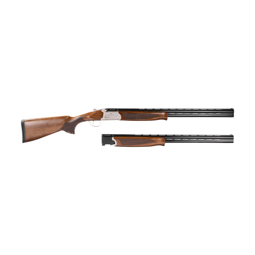 balikli 336025 blue label combo 20/28 gauge break open 3" 2rd 26" black over/under vent rib barrel, black aluminum engraved pheasant receiver, fixed turkish walnut stock Balikli 336025 Blue Label Combo 20/28 Gauge Break Open 3" 2rd 26" Black Over/Under Vent Rib Sports South item 199081