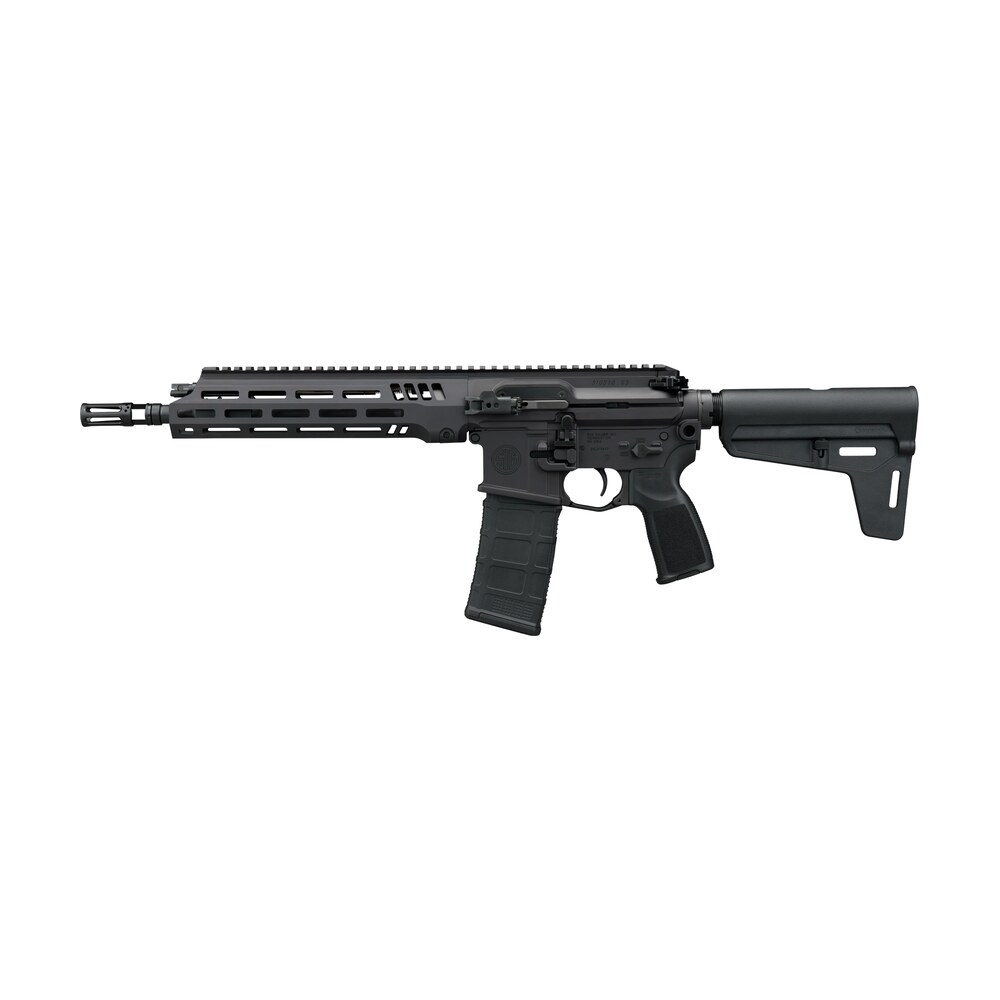 sig sauer p516g3556n11b 516 g3 5.56 nato 30+1 11.50" black fnc barrel, black anodized alloy receiver w/picatinny rail, m lok handguard, black polymer adjustable stock, black polymer grip, ambidextrous Sig Sauer P516G3556N11B 516 G3 5.56 NATO 30+1 11.50" Black FNC Sports South item 199156