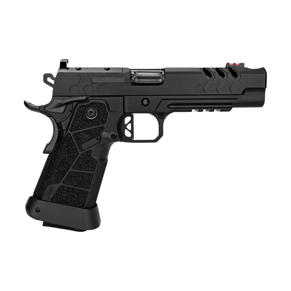 kimber mfg, inc 3500103 2k11 pro comp full size frame 9mm luger 20+1 5" compensated barrel, black stainless steel lightening cut/optic ready/serrated slide, black stainless steel frame w/beavertail & Kimber Mfg, Inc 3500103 2K11 Pro Comp Full Size Frame 9mm Luger 20+1 5" Compensated Sports South item 199276