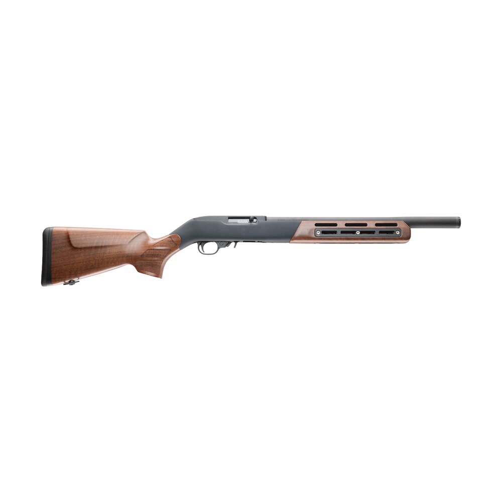 cnc firearms cncrw1022 ruger 22 lr 10+1 16" black integrally suppressed barrel, woox superleggera wood stock CNC Firearms CNCRW1022 Ruger 22 LR 10+1 16" Black Integrally Suppressed Sports South item 199434