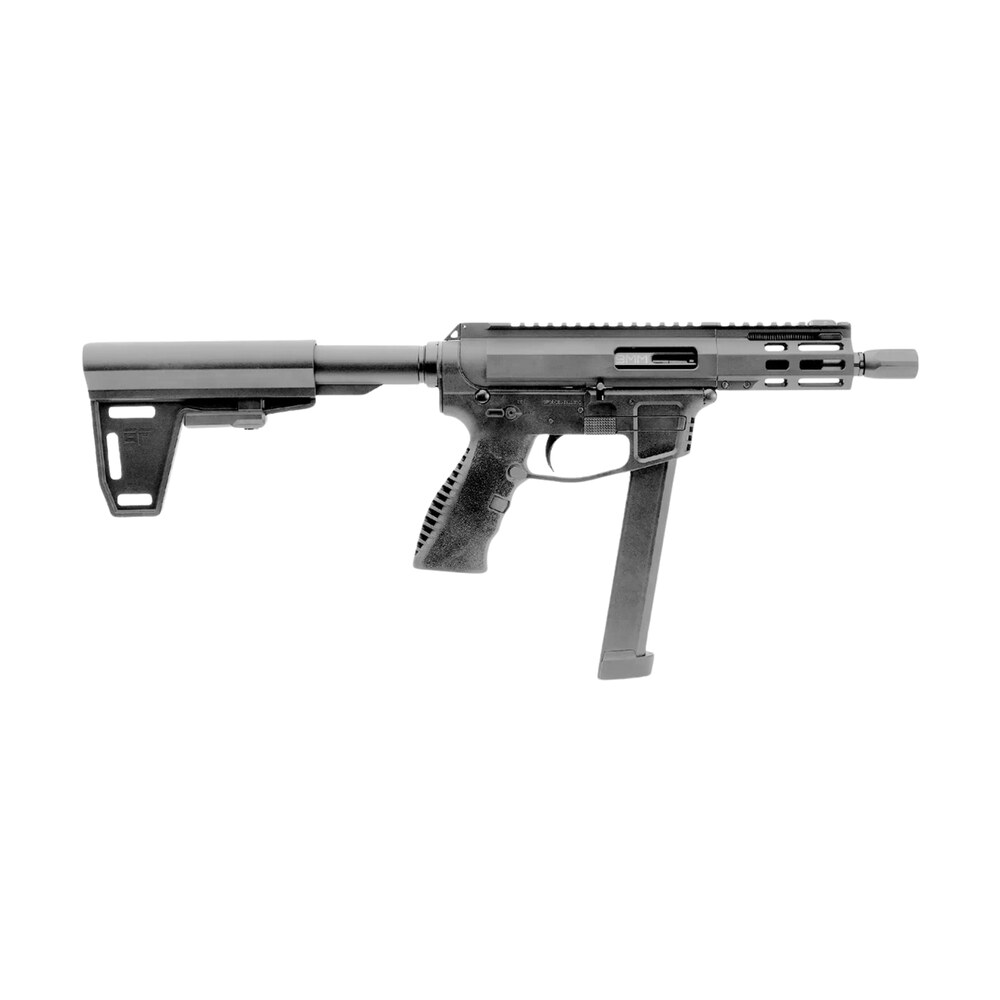 gforce arms gfhyb545 jawbone 45 acp 26+1 5" black qpq threaded barrel, black anodized aluminum alloy receiver w/picatinny rail, ace of brace paddle pistol brace, black polymer grip, ambidextrous Gforce Arms GFHYB545 Jawbone 45 ACP 26+1 5" Black QPQ Threaded Sports South item 199748
