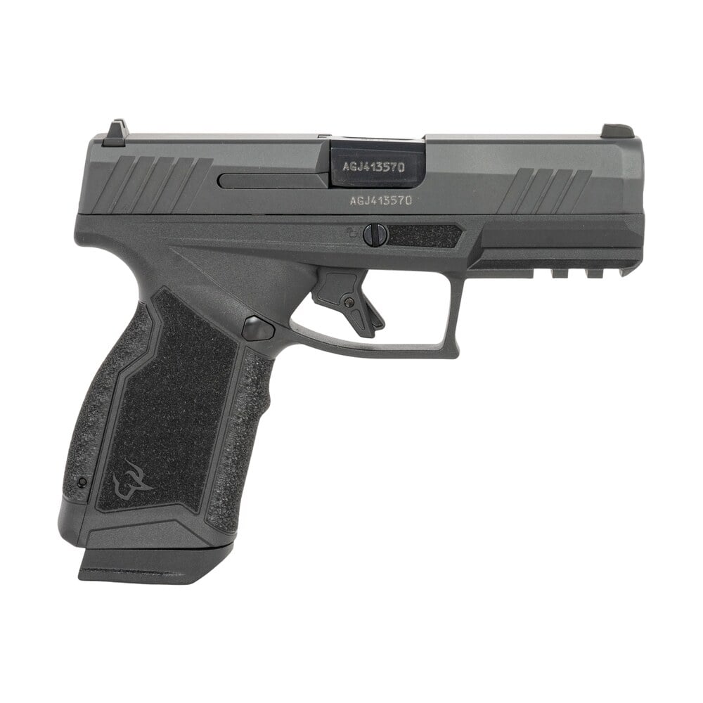 taurus 1 gx4cr941 5x10 gx4 carry compact 9mm luger 15+1 3.70" satin black dlc barrel, black gas nitride alloy steel serrated slide, matte black stainless steel frame w/picatinny rail, interchangeable Taurus 1-GX4CR941-5X10 GX4 Carry Compact 9mm Luger 15+1 3.70" Satin Black DLC Sports South item 199767