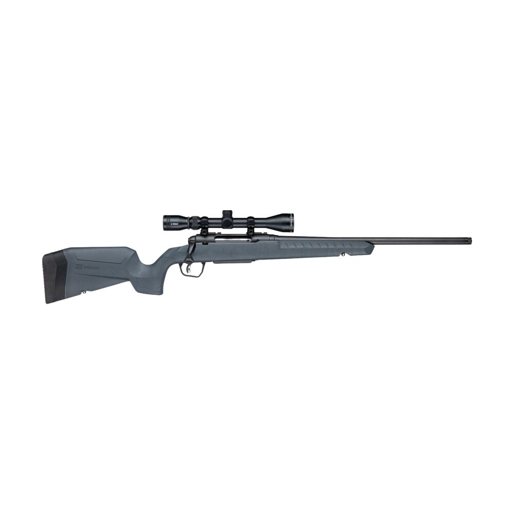 savage arms 33178 axis 2 xp 350 legend 4+1 18" matte black carbon steel threaded barrel & drilled & tapped receiver, gray synthetic fixed w/pistol grip stock, 3 9x40mm duplex scope, right hand Savage Arms 33178 Axis 2 XP 350 Legend 4+1 18" Matte Black Carbon Steel Threaded Barrel & Sports South item 199922