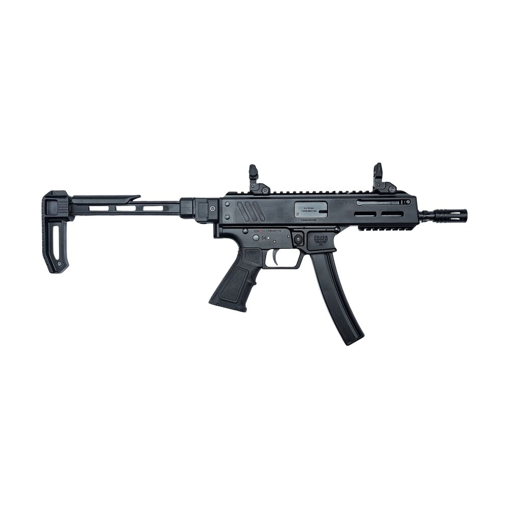 panzer arms pahan9pccb han 9 9mm luger 30+1 6.50" black melonite threaded, barrel black anodized aluminum receiver w/picatinny rail, rear picatinny rail, m lok handguard, ambidextrous Panzer Arms PAHAN9PCCB HAN-9 9mm Luger 30+1 6.50" Black Melonite Threaded, Barrel Black Sports South item 200763