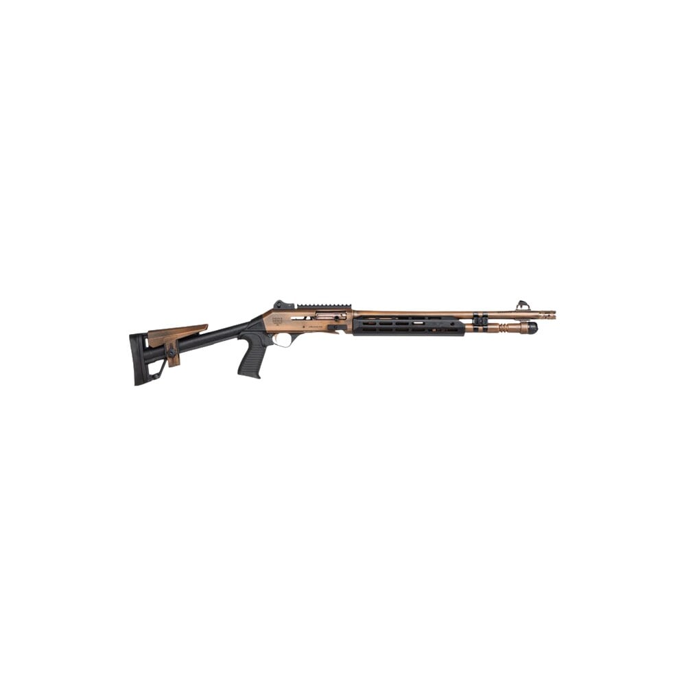panzer arms pam4csbrbtmfss m4 speed pro 12 gauge semi auto 3" 5+1 18.50" distressed copper ported barrel, distressed copper w/bronze titanium accents aluminum receiver w/picatinny rail receiver, skele Panzer Arms PAM4CSBRBTMFSS M4 Speed Pro 12 Gauge Semi-Auto 3" 5+1 18.50" Distressed Copper Sports South item 200765