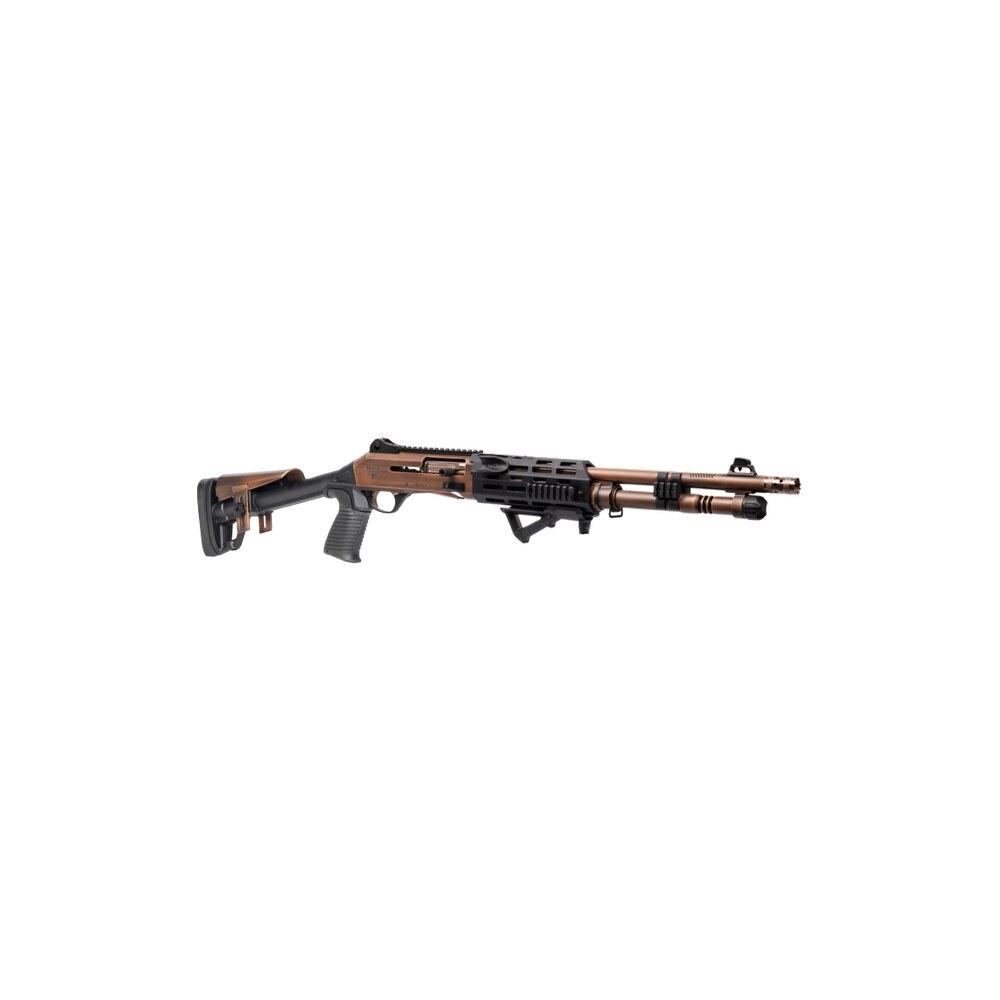 panzer arms pam4ncsbrbtmfss m4 pro ai semi auto 3" 5+1 18.50" distressed copper ported barrel, distressed copper w/bronze titanium accents aluminum receiver w/picatinny rail, skeleton stock Panzer Arms PAM4NCSBRBTMFSS M4 Pro AI Semi-Auto 3" 5+1 18.50" Distressed Copper Ported Sports South item 200768
