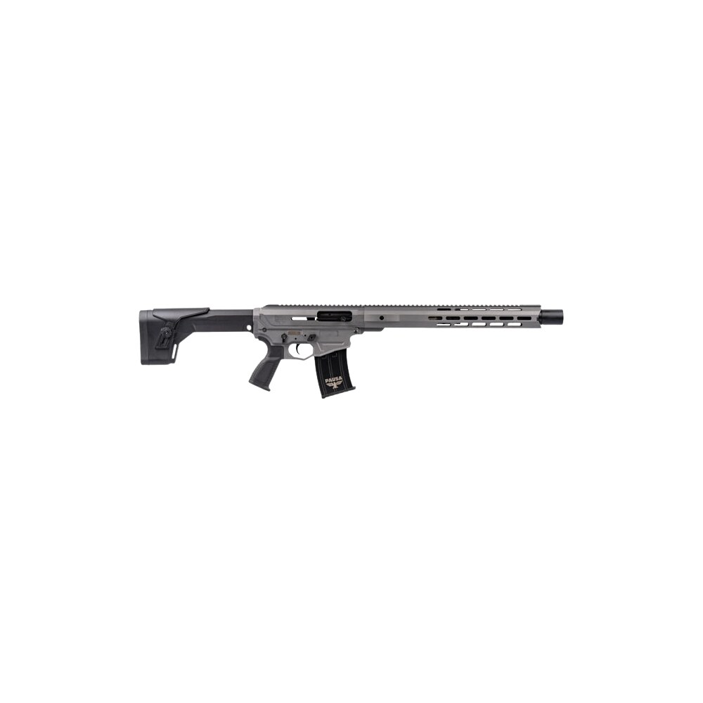 panzer arms paar12glf ar12 g5 semi auto 5+1 18.50" gray cerakote aluminum/polymer receiver w/picatinny rail, m lok handguards, black synthetic stock Panzer Arms PAAR12GLF AR12 G5 Semi-Auto 5+1 18.50" Gray Cerakote Aluminum/Polymer Receiver Sports South item 200783