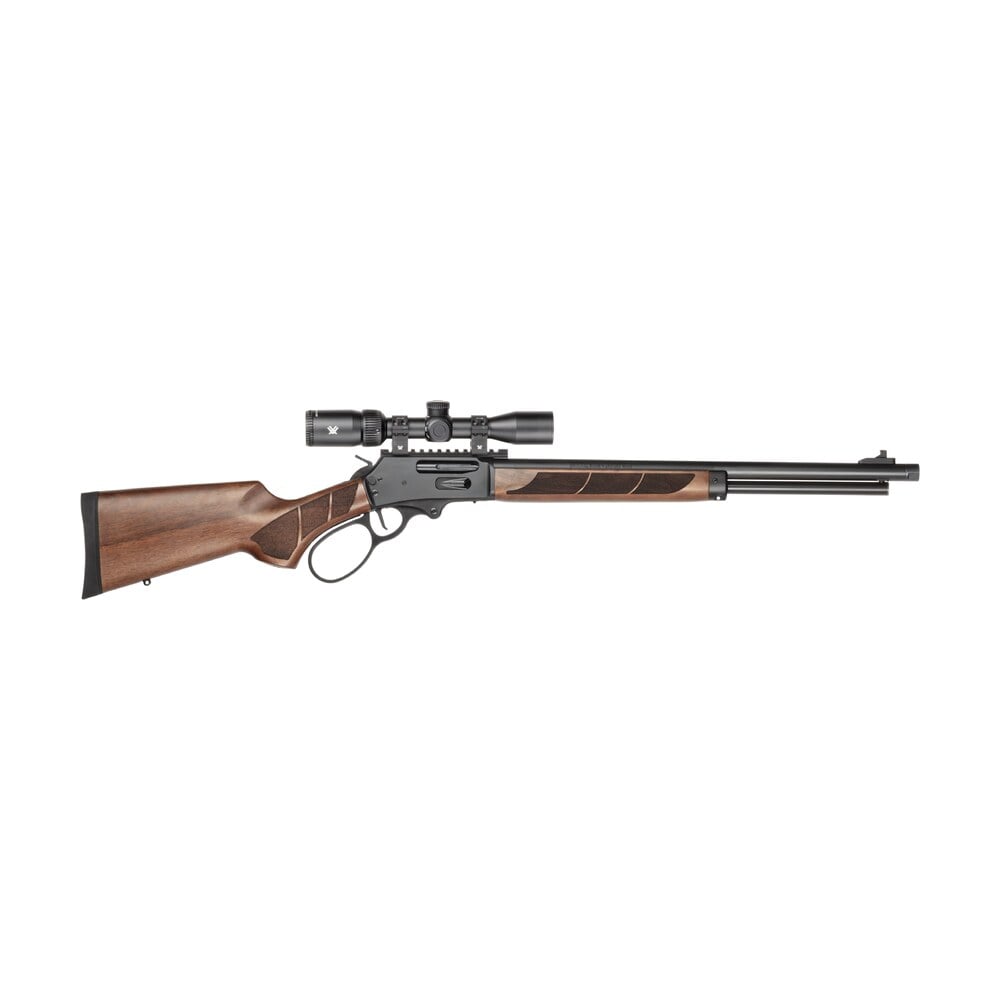 smith & wesson 14825 1854 combo 30 30 win 6+1 20" black armornite threaded barrel, black armornite stainless steel receiver w/picatinny rail, walnut forend & fixed stock, vortex crossfire hd 2 7x32mm Smith & Wesson 14825 1854 Combo 30-30 Win 6+1 20" Black Armornite Threaded Sports South item 200805