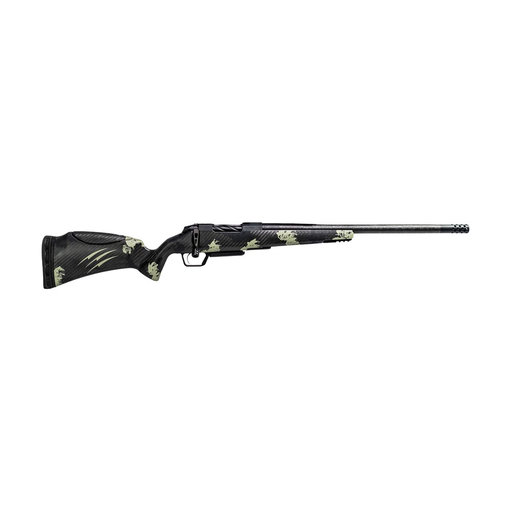 fierce firearms rogscmx22cm20bf carbon mini rogue xp 22 creedmoor 3+1 20" carbon fiber match grade barrel, black dlc stainless steel drilled & tapped receiver, forest camo push button adj cheek piece Fierce Firearms ROGSCMX22CM20BF Carbon Mini Rogue XP 22 Creedmoor 3+1 20" Carbon Fiber Match Sports South item 200832