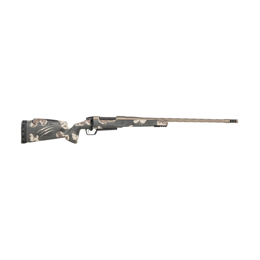 fierce firearms rivssx7prc22bds twisted rival xp 2.0 7mm prc 3+1 22" smoked bronze cerakote spiral fluted threaded barrel, stainless steel drilled & tapped receiver, arca rail forend, desert shadow ca Fierce Firearms RIVSSX7PRC22BDS Twisted Rival XP 2.0 7mm PRC 3+1 22" Smoked Bronze Cerakote Sports South item 200840