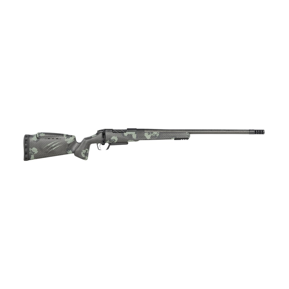 fierce firearms rivscx25cm22bf carbon rival xp 2.0 25 creedmoor 3+1 22" carbon fiber match grade barrel, black cerakote stainless steel drilled & tapped receiver, forest camo push button adj cheek pie Fierce Firearms RIVSCX25CM22BF Carbon Rival XP 2.0 25 Creedmoor 3+1 22" Carbon Fiber Match Sports South item 200843