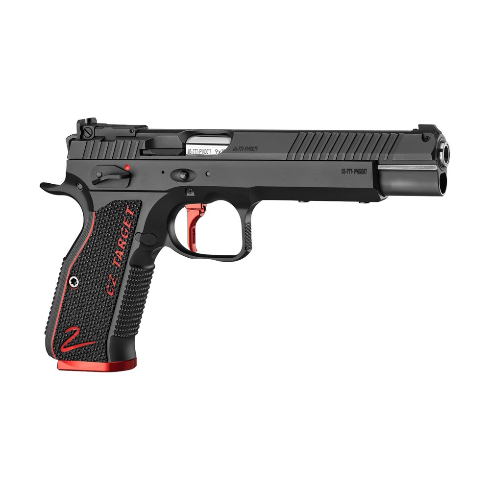 cz usa 91247 shadow 2 target 9mm luger 19+1 6" stainless barrel, black nitride steel optic ready/serrated slide, black aluminum frame w/beavertail, g10 grip CZ-USA 91247 Shadow 2 Target 9mm Luger 19+1 6" Stainless Sports South item 201143