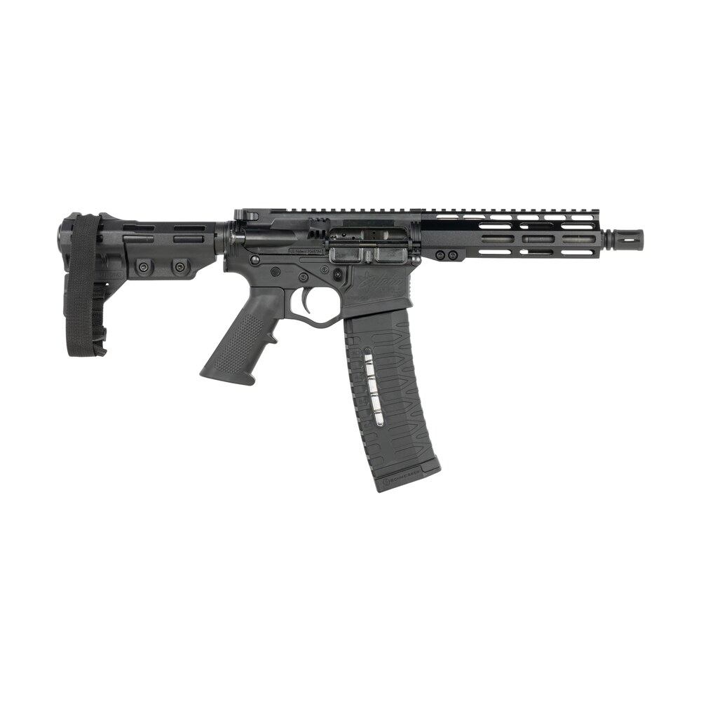 ati atigax556ml7tb60 alpha maxx 5.56 nato 60+1 7.50" black threaded barrel, black polymer receiver, m lok handguard, tactical brace. a2 grip ATI ATIGAX556ML7TB60 Alpha Maxx 5.56 NATO 60+1 7.50" Black Threaded Sports South item 201360