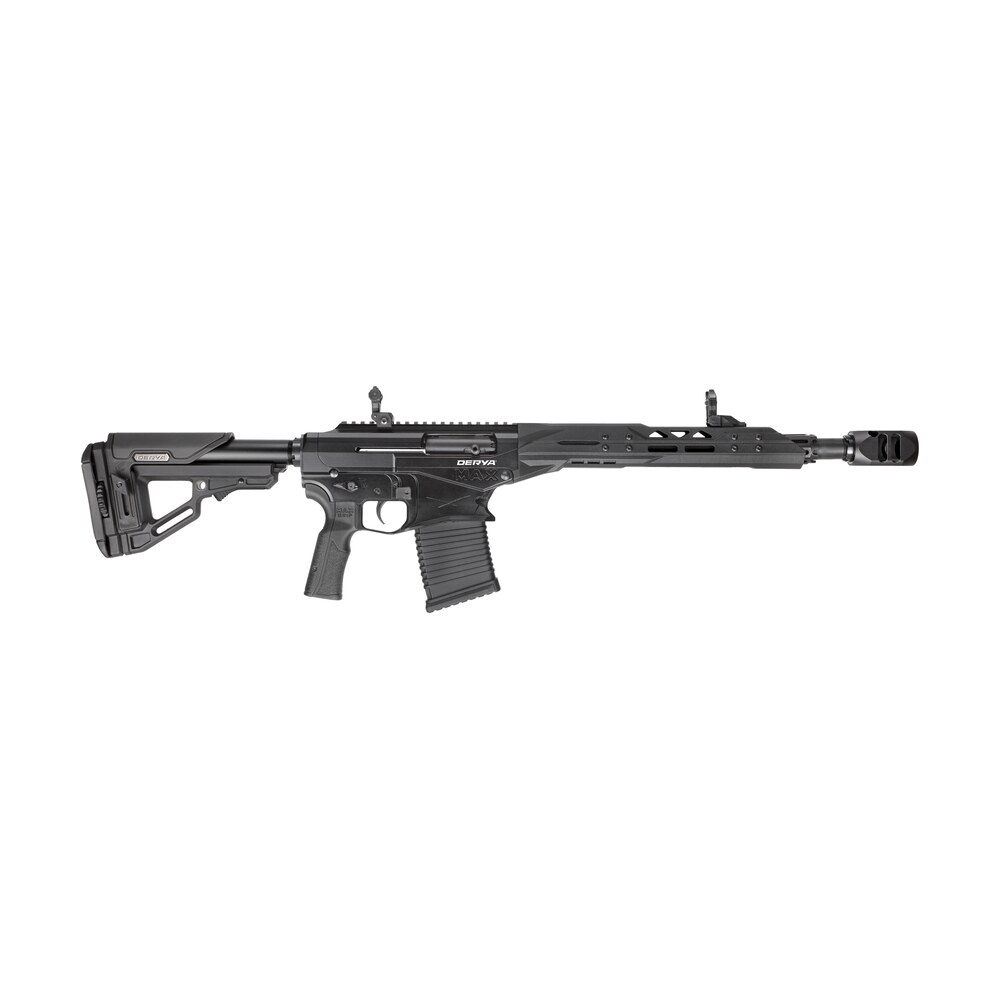 derya firearms max.18.us max semi auto 3" 10+1 18" smooth bore barrel, black anodized receiver w/picatinny rail, black adaptive adjustable polymer stock & grip, ambidextrous Derya Firearms MAX.18.US Max Semi-Auto 3" 10+1 18" Smooth Bore Sports South item 201482