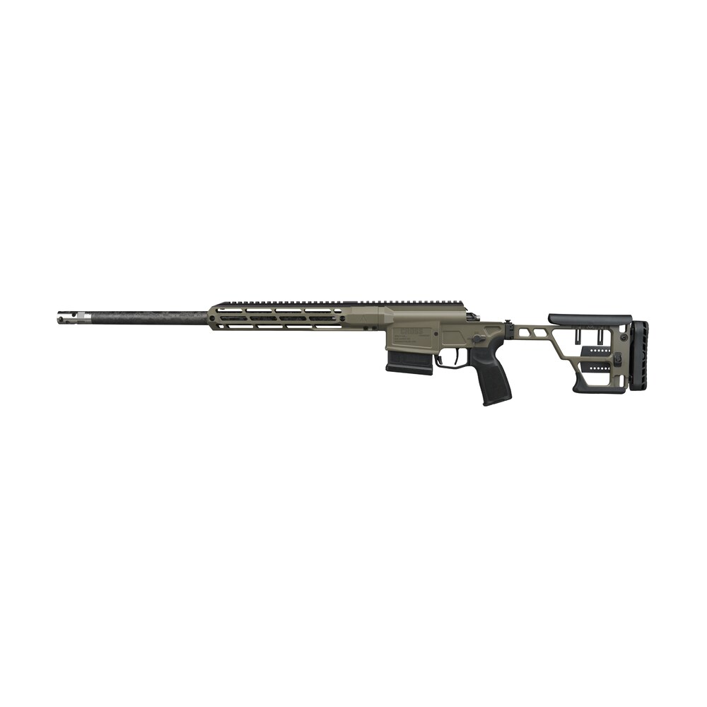 sig sauer cross 22cm 20b saw cross sawtooth 22 creedmoor 5+1 20" carbon fiber proof research barrel, moss green cerakote alloy receiver w/picatinny rail, m lok handguard, rear arca rail, moss green ce Sig Sauer CROSS-22CM-20B-SAW Cross Sawtooth 22 Creedmoor 5+1 20" Carbon Fiber Proof Research Sports South item 201558