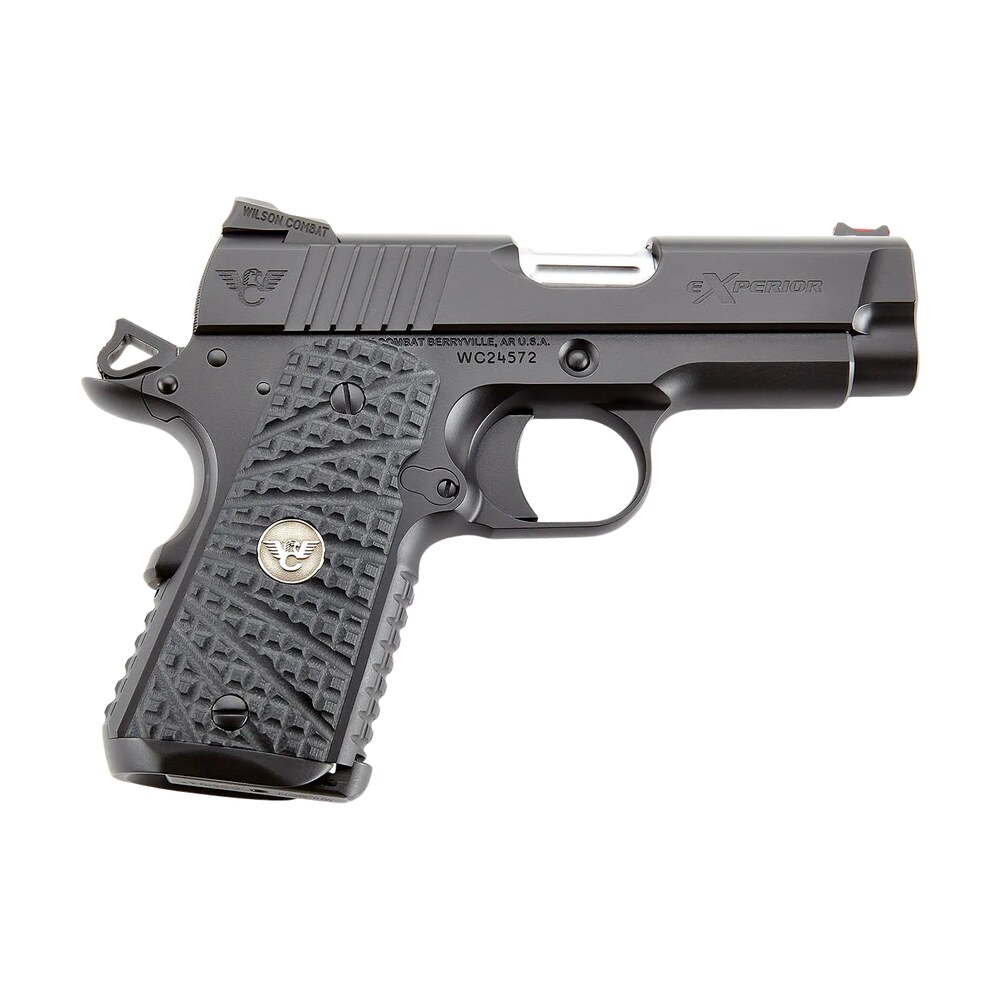 wilson combat xpsc9 experior sentinel sub compact frame 9mm luger 10+1 3.50" stainless match grade barrel, black armor tuff carbon steel serrated slide, black armor tuff aluminum frame w/beavertail bl Wilson Combat XPSC9 eXperior Sentinel Sub-Compact Frame 9mm Luger 10+1 3.50" Stainless Match Sports South item 201745