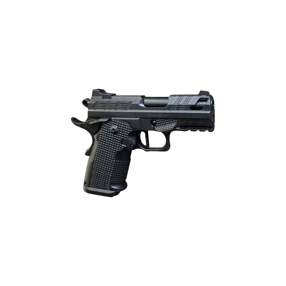 fusion firearms xp 3c 9 c tr xp 3c compact frame 9mm luger 15+1 3" black tennifer barrel, chrome steel serrated slide & frame w/beavertail & picatinny rail, black aluminum grip, ambi thumb ledge Fusion Firearms XP-3C-9-C-TR XP 3C Compact Frame 9mm Luger 15+1 3" Black Tennifer Sports South item 201800