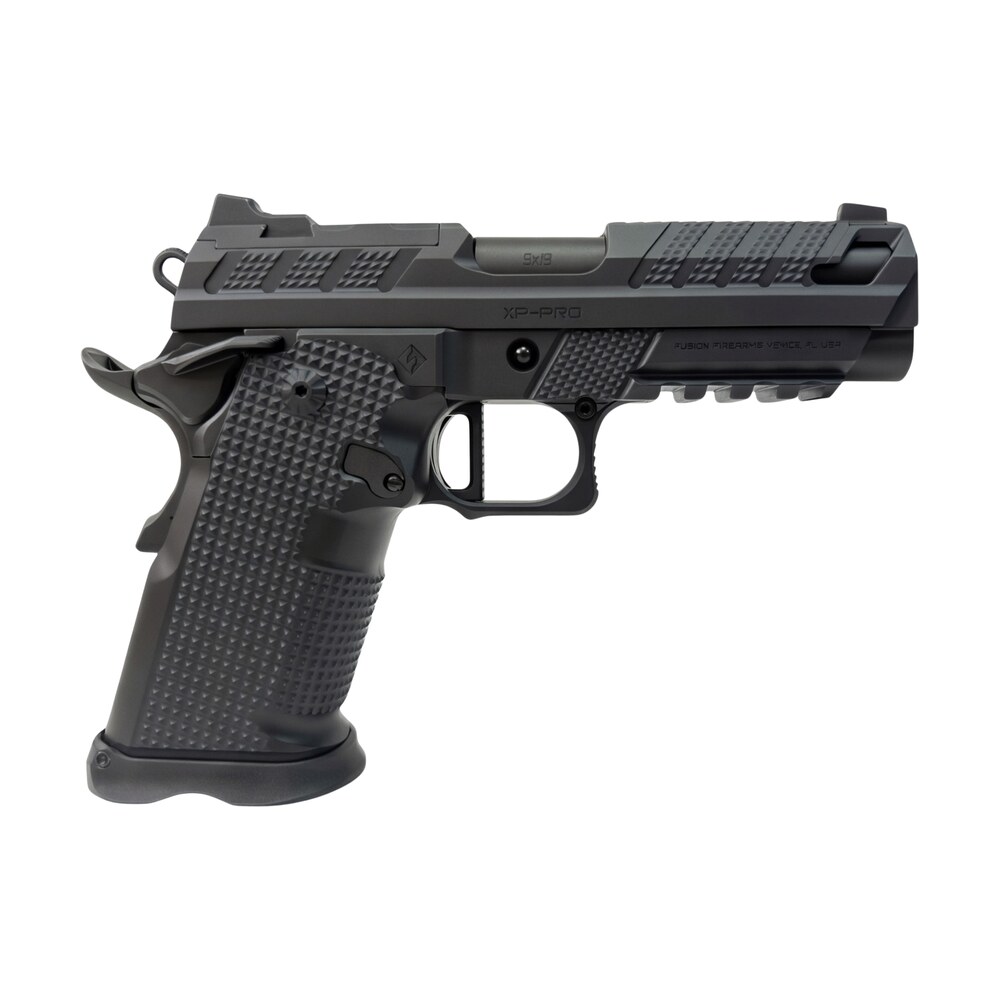 fusion firearms xp 9 blk v2 xp pro v2 9mm luger 17+1 4" black tennifer tennifer qpq steel optic ready/serrated slide tenifer qpq Fusion Firearms XP-9-BLK-V2 XP Pro V2 9mm Luger 17+1 4" Black Tennifer Tennifer QPQ Steel Optic Sports South item 201812