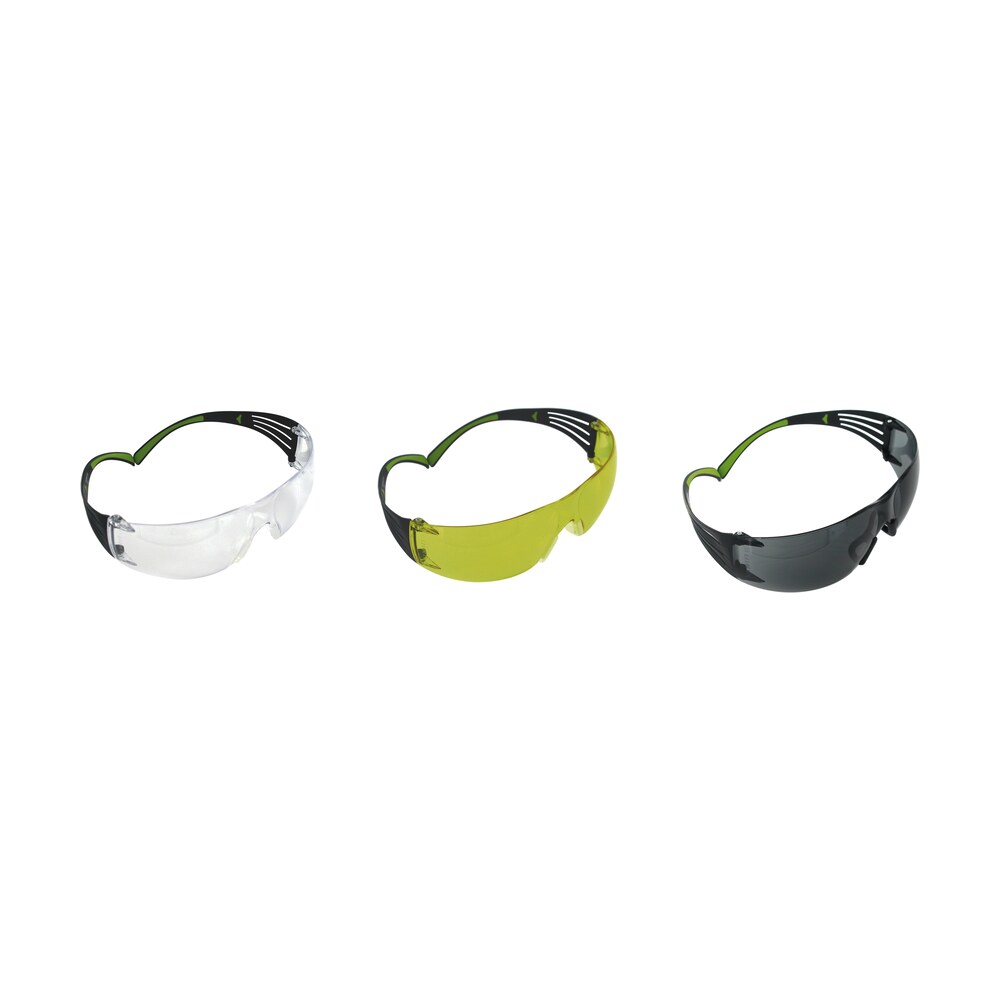 peltor sf4003pk6 sport securefit 400 adult clear/amber/gray lens anti scratch polycarbonate black frame 3 pack Peltor SF4003PK6 Sport SecureFit 400 Adult Clear/Amber/Gray Lens Anti-Scratch Polycarbonate Sports South item 20647