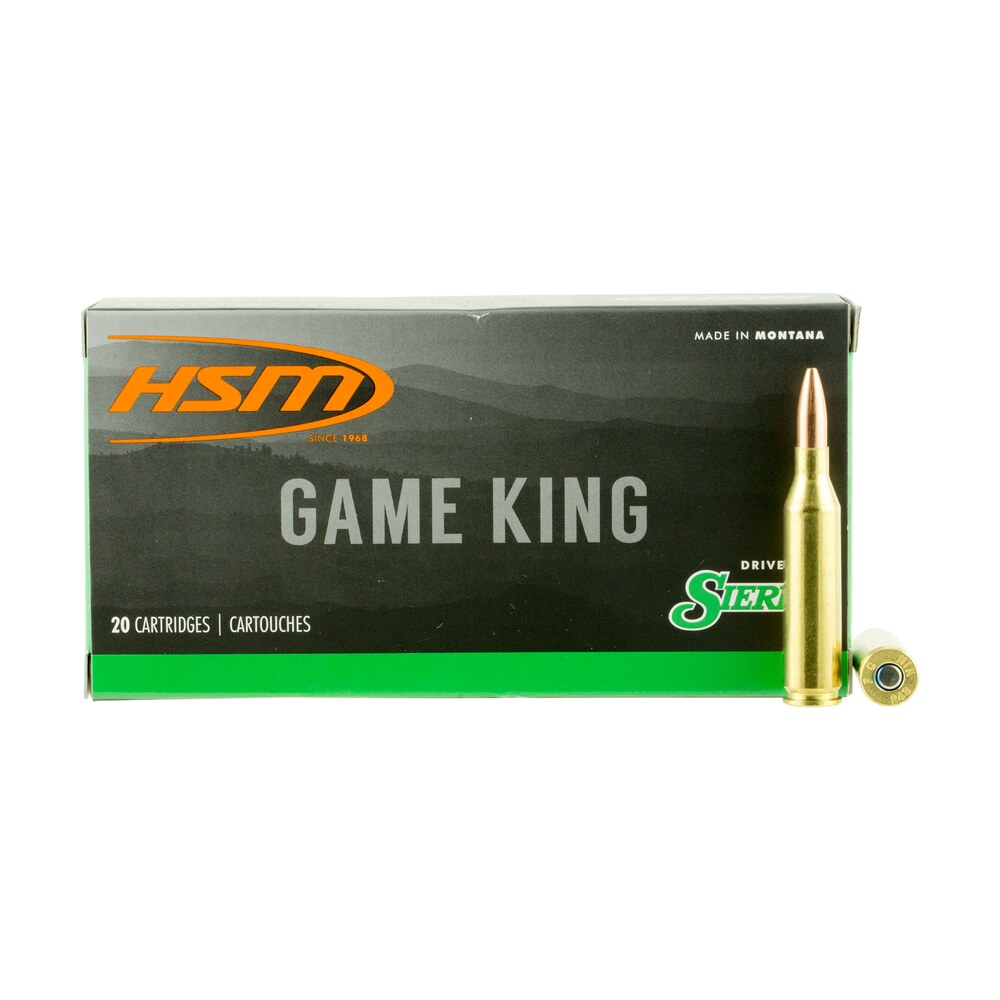 hsm 2439n game king 243 win 85 gr sierra gameking spitzer boat tail 20 per box/ 25 case HSM 2439N Game King 243 Win 85 gr Sierra GameKing Spitzer Boat Tail 20 Per Box/ 25 Case Sports South item 20798