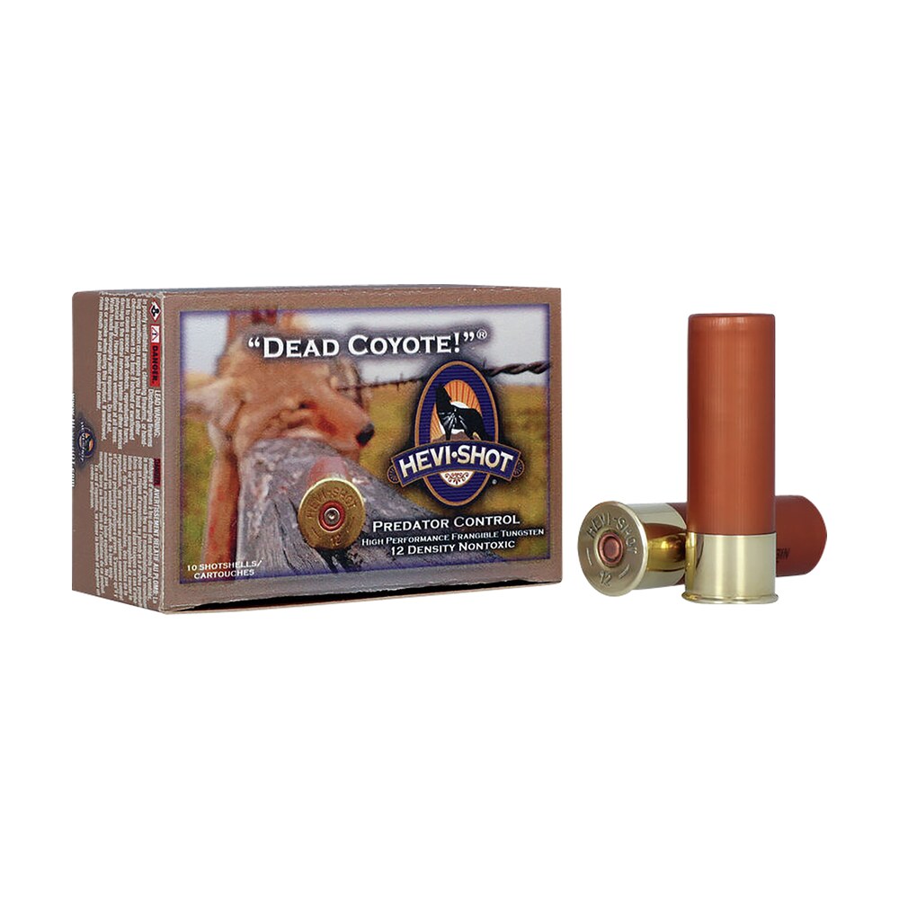 hevi shot hs43030 dead coyote 12gauge 3″ 1 1/2oz tungstent shot 10 per box/10 case HEVI-Shot HS43030 Dead Coyote 12Gauge 3" 1 1/2oz TungstenT Shot 10 Per Box/10 Case Sports South item 20853