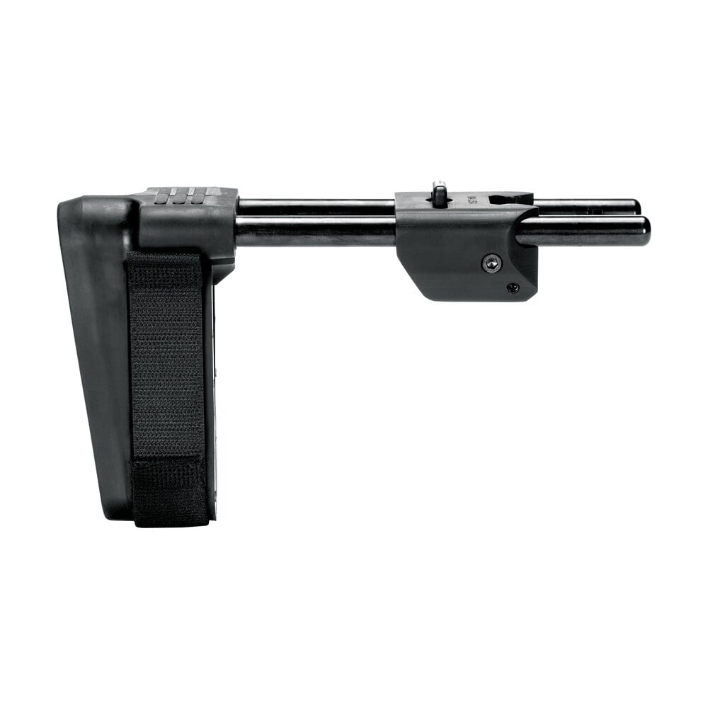 sb tactical mpx 01 sb mpx psb brace 3 position black synthetic with 3.87″ 8.25″ oal nylon strap & for sig mpx, mcx (excluding copperhead variant) compatible with integrated picatinny rail SB Tactical MPX-01-SB MPX PSB Brace 3 Position Black Synthetic Sports South item 21152