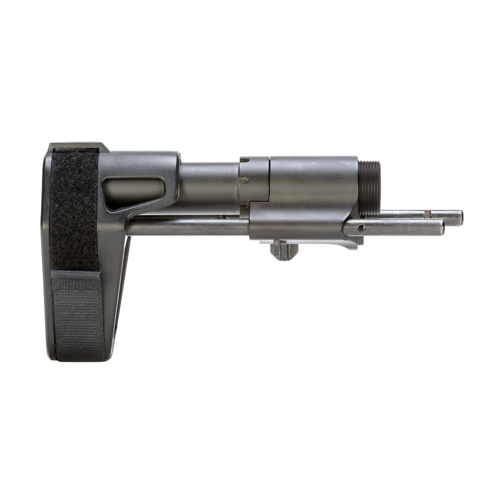 sb tactical pdw01sb pdw black elasto polymer 3 position adjustable for ar platforms (tube included) SB Tactical PDW01SB PDW Black Elasto-Polymer 3-Position Adjustable for AR-Platforms (Tube Sports South item 21180