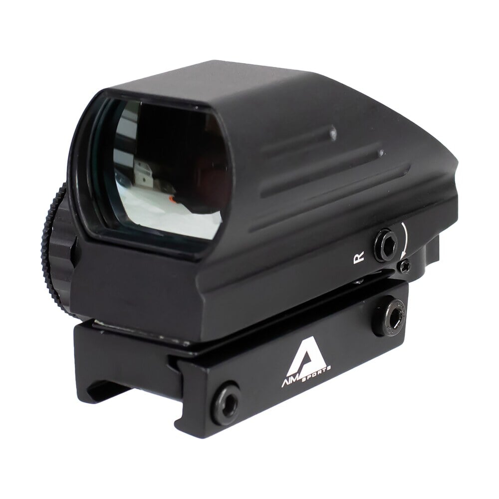 aim sports rt406c reflex sight classic ii edition matte black 1x33mm red/green multi reticle Aim Sports RT406C Reflex Sight Classic II Edition Matte Black 1x33mm Red/Green Multi Reticle Sports South item 21857