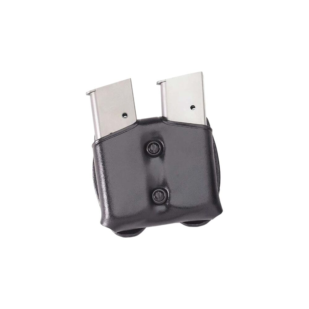 galco cdm26b cdm mag carrier double black leather belt loop belts 1.50 1.75″ wide compatible w/ sig p220 carry ambidextrous hand Galco CDM26B CDM Mag Carrier Double Black Leather Belt Loop Belts 1.50-1.75" Wide Compatible Sports South item 2199